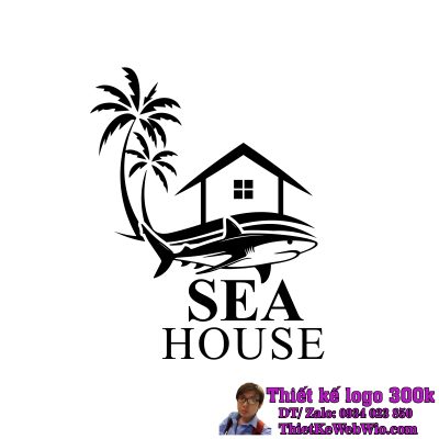 Thiết Kế Logo Homestay Sea Hose