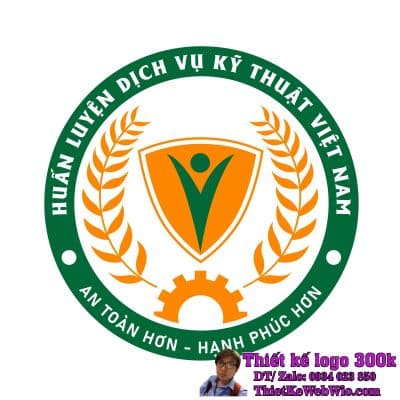 Thiết Kế Logo Huấn Luyện Kỹ Thuật An Toàn Việt Nam