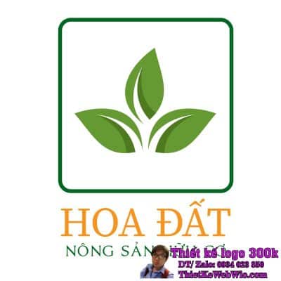 Thiết Kế Logo Hữu Cơ Nông Sản Hoa Đất