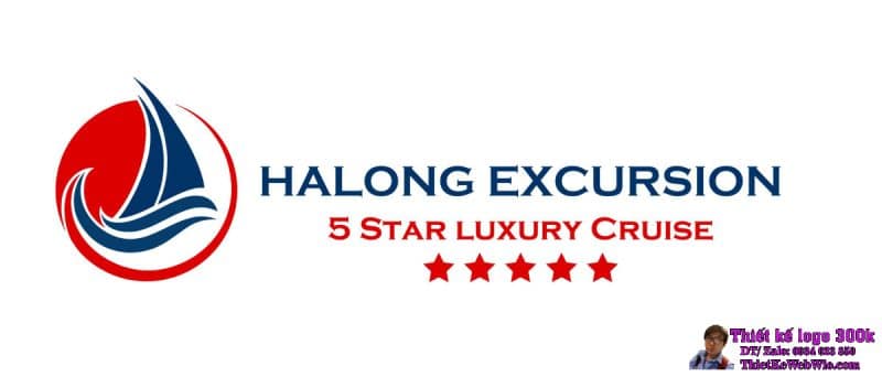 Thiết Kế Logo Khách Sạn HALONG EXCURSION