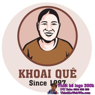 Thiết Kế Logo Khoai Lang Lắc, Khoai Tây Khoai Quê