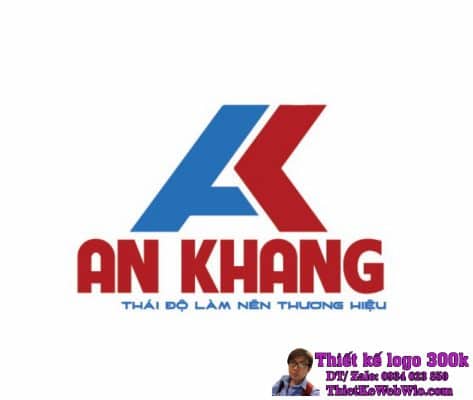 Thiết Kế Logo Kỹ Thuật Công Nghệ AK (An Khang)