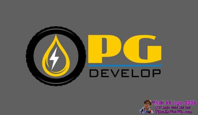 Thiết Kế Logo Lốp Xe Tải và Thay Dầu Thủy Lực PG DEVELOP