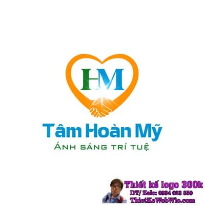 Thiết Kế Logo Máy Tính Tâm Hoàn Mỹ