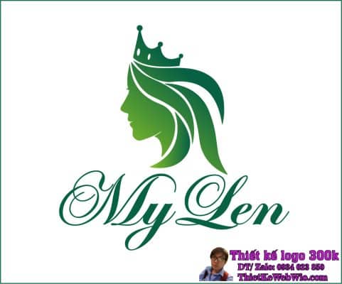 Thiết Kế Logo Mỹ Phẩm Mylen