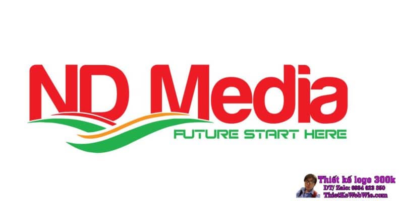 Thiết Kế Logo ND Media Marketing