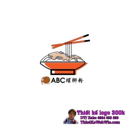 Thiết Kế Logo Nhà Hàng ABC 螺獅粉