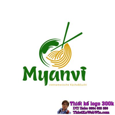 Thiết Kế Logo Nhà Hàng Ăn Uống Myanvi