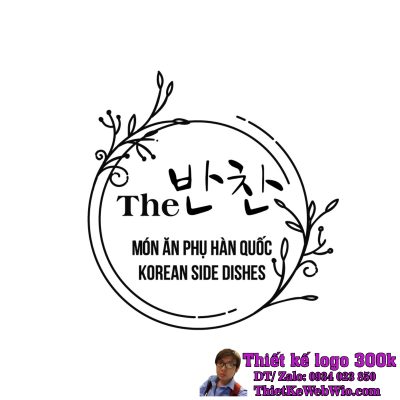 Thiết Kế Logo Nhà Hàng The 반찬