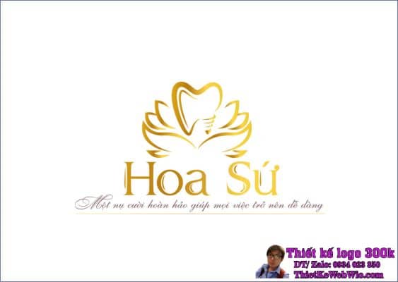 Thiết Kế Logo Nha Khoa Hoa Sứ