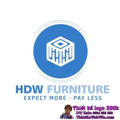 Thiết Kế Logo Nội Thất HDW Furniture