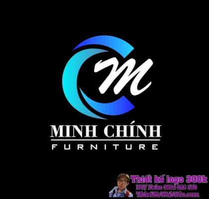 Thiết Kế Logo Nội Thất Minh Chính Furniture