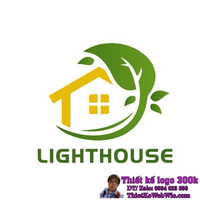 Thiết Kế Logo Nội Thất TRANG TRÍ NỘI THẤT LIGHTHOUSE
