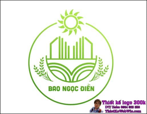 Thiết Kế Logo Nông Nghiệp Bao Ngọc Điền
