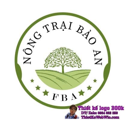 Thiết Kế Logo Nông Trại Bảo An