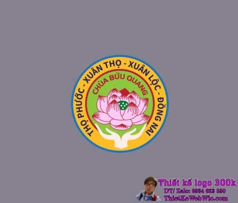 Thiết Kế Logo Phật Giáo CHÙA BỬU QUANG