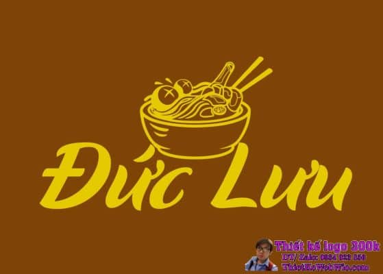 Thiết Kế Logo Phở Trâu Tươi Đức Lưu
