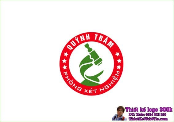 Thiết Kế Logo Phòng Xét Nghiệm Quỳnh Trâm