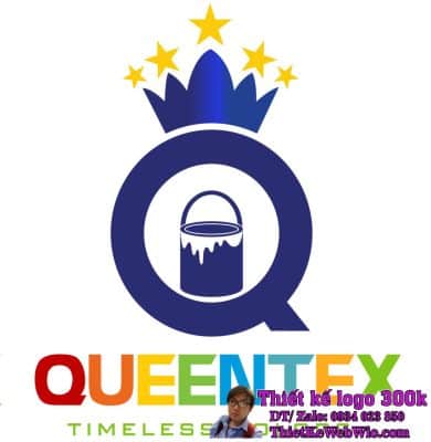 Thiết Kế Logo Sơn QUEENTEX