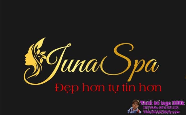 Thiết Kế Logo Spa Juna
