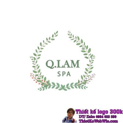 Thiết Kế Logo Spa Q.LAM