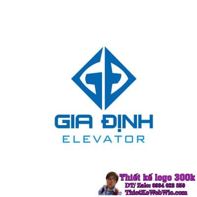 Thiết Kế Logo Thang Máy GĐ GIA ĐỊNH