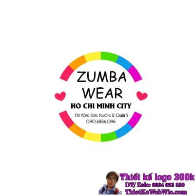 Thiết Kế Logo Thời Trang ZUMBA WEAR