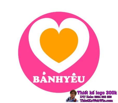 Thiết Kế Logo Thực Phẩm Bánh Yêu