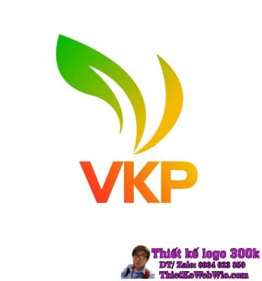 Thiết Kế Logo Thực Phẩm Chức Năng Hàn Quốc Vương Kiệt Phát VKP