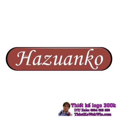 Thiết Kế Logo Thực Phẩm Hazuanko