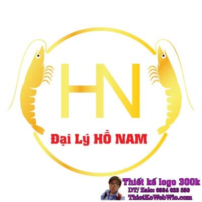Thiết Kế Logo Thuốc Thức Ăn Thủy Sản HN HỒ NAM