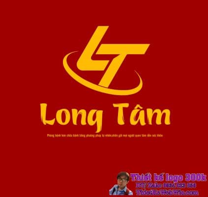 Thiết Kế Logo Thương Mại Dịch Vụ LT Long Tâm