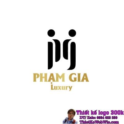 Thiết Kế Logo Thương Mại PHẠM GIA LUXURY
