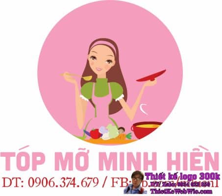 Thiết Kế Logo Tóp Mỡ Minh Hiền