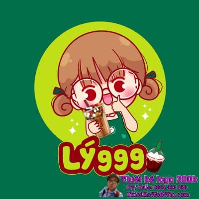 Thiết Kế Logo Trà Sữa Lý 999