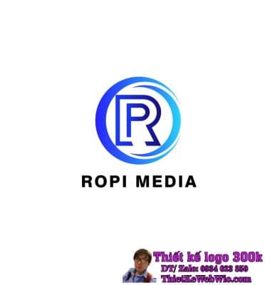 Thiết Kế Logo Truyền Thông RopiMediaGroup