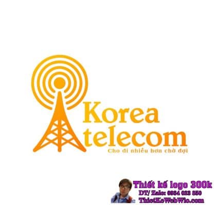 Thiết Kế Logo Viễn Thông KT Korea Telecom