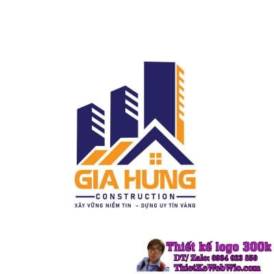 Thiết Kế Logo Xây Dựng Gia Hưng