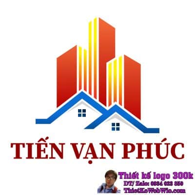 Thiết Kế Logo Xây Dựng TVP Tiến Vạn Phúc