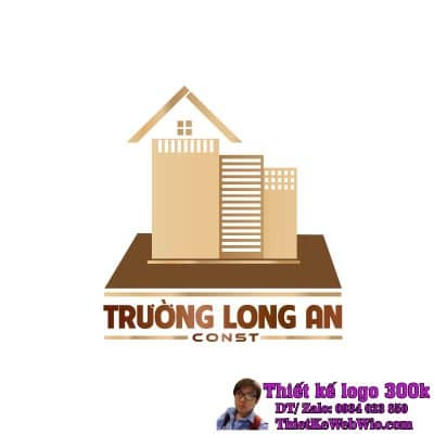 Thiết Kế Logo Xây Dựng Trường Long An
