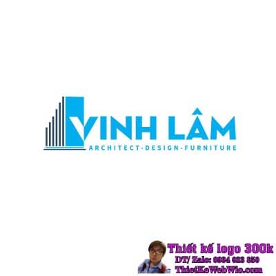 Thiết Kế Logo Xây Dựng Vinh Lâm