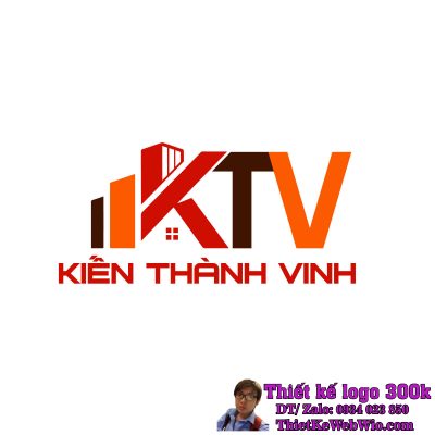 Thiết Kế Logo Xây Dựng Xây Dựng KTV Kiến Thành Vinh