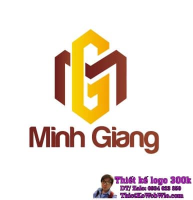 Thiết Kế Logo Xuất Nhập Khẩu Quốc Tế MG Minh Giang