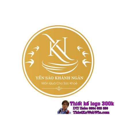 Thiết Kế Logo Yến Sào KN Khánh Ngân