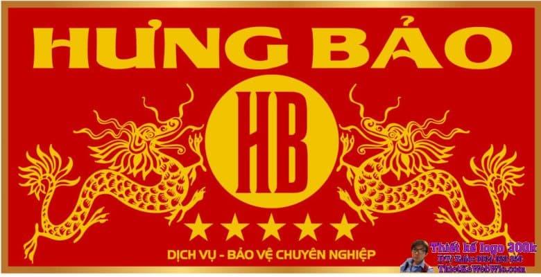 Thiết kế Logo Bảo vệ Hưng Bảo
