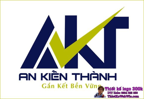 Thiết kế Logo Hóa Chất AKT (An Kiến Thành)
