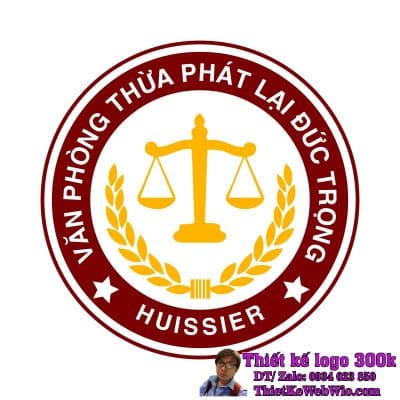 Thiết kế Logo Văn Phòng Thừa Phát Lại Đức Trọng