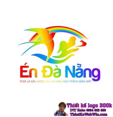 Thiết kế Logo thiện nguyện cho cộng đồng LGBT Én Đà Nẵng