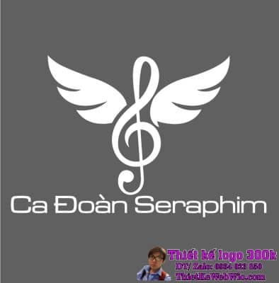 Thiết kế logo Âm nhạc Ca Đoàn Seraphim