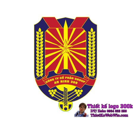 Thiết kế logo An Ninh Group An Ninh 369